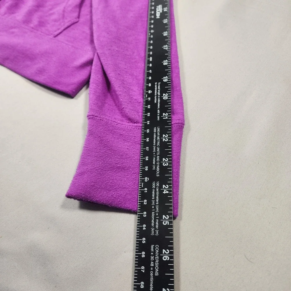 ONeill Surf Co 1952 Purple Graphic Full Zip Hoodie Womens Large RN85773 Y2K - Picture 6 of 8